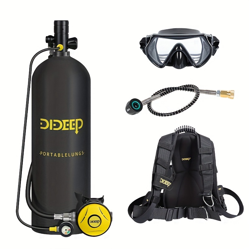 DIDEEP 4L Mini Scuba Diving Ta - Snorkel Set review and price