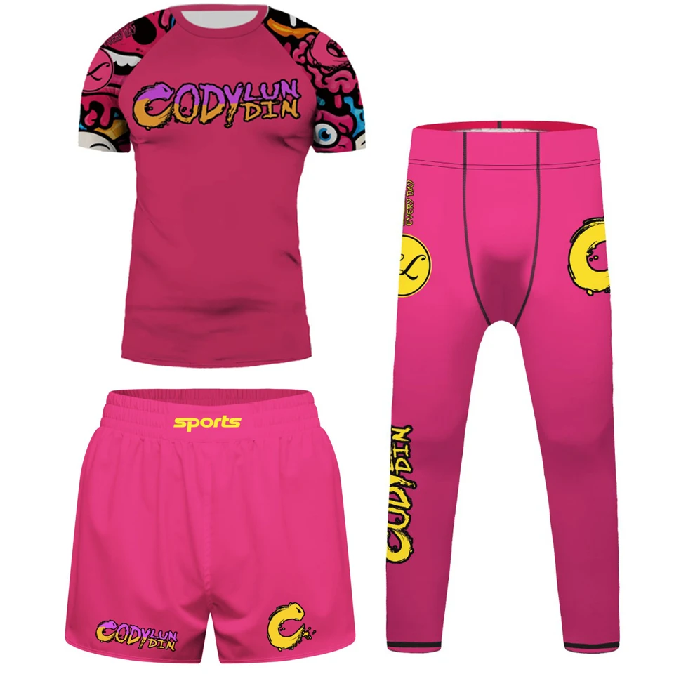 Kid's MMA Muay Thai Jiu Jitsu  - Rash Guard review and price