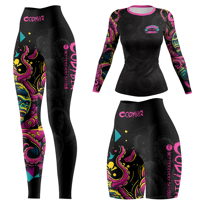 Cody Lundin Women's MMA BJJ Ra - Rash Guard review and price