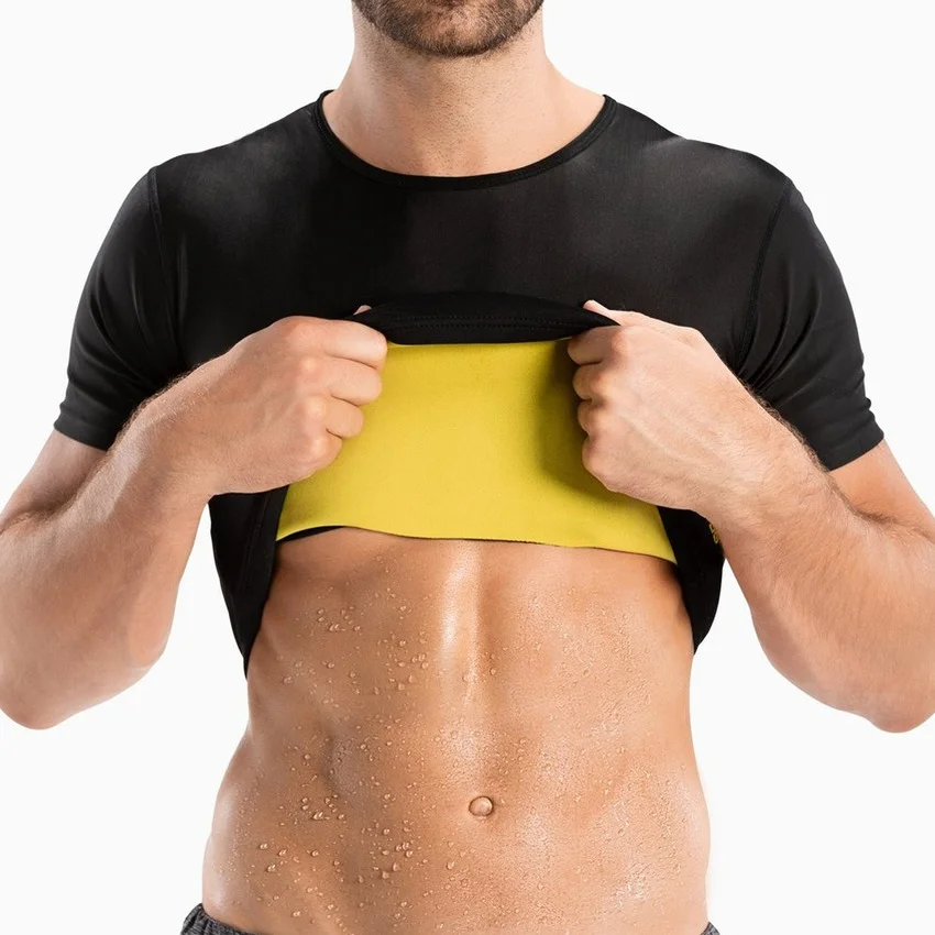 Sauna T Shirts Men Flat Belly  - Wetsuit Men review and price