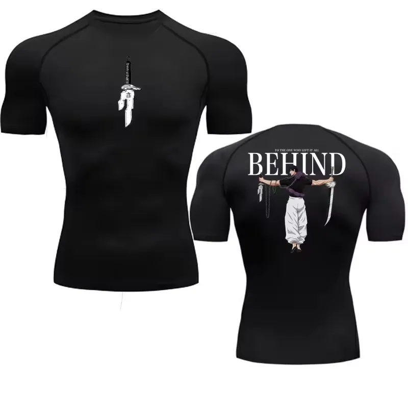 Anime Compression Shirt Men Pr - Rash Guard review and price