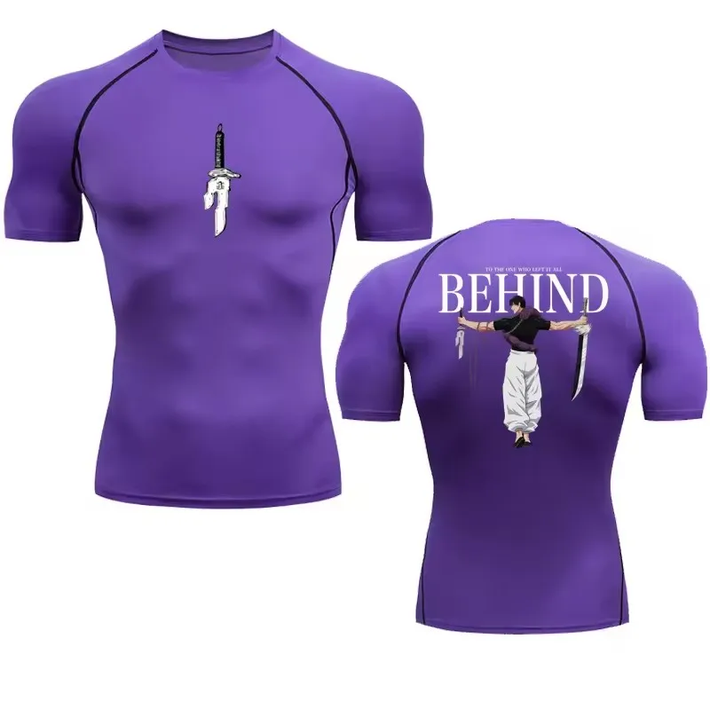 Anime Compression Shirt Men Pr - Rash Guard review and price