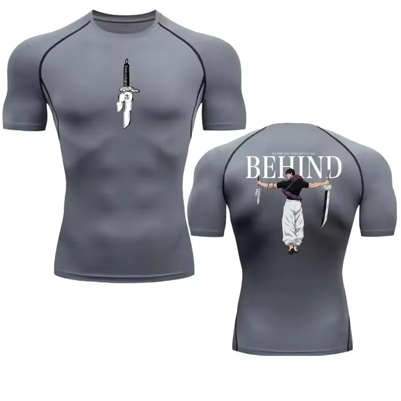 Anime Compression Shirt Men Pr - Rash Guard review and price