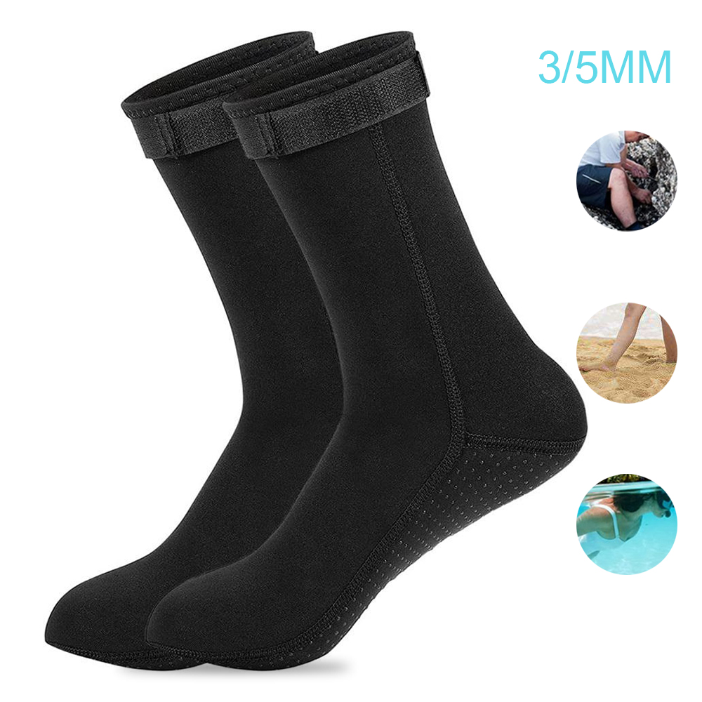 5mm Neoprene Socks 3mm Wetsuit - Swim Fins review and price